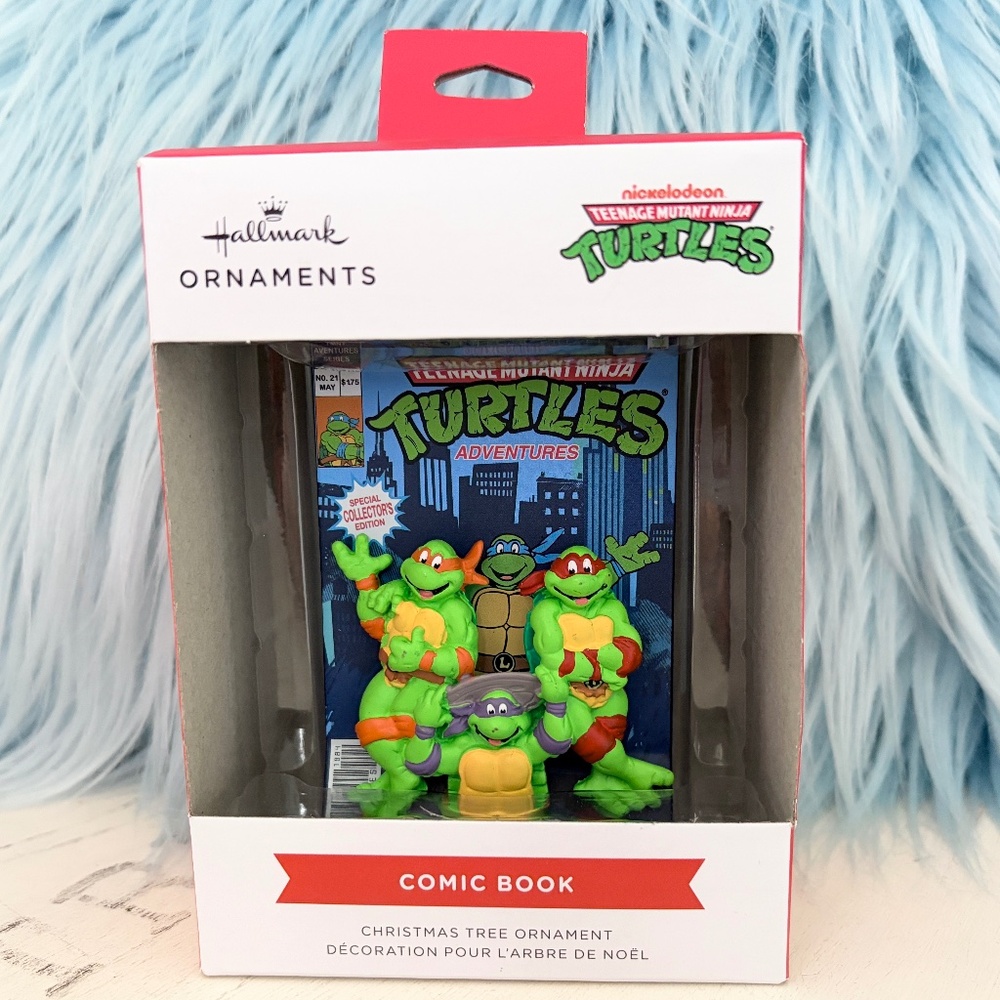 Teenage Mutant Ninja Turtles, Hallmark Ornament, TMNT, Comic Book, Tree Ornament
